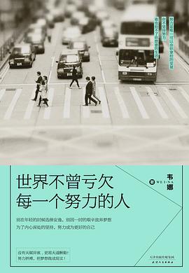世界不曾亏欠每一个努力的人 封面