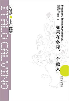 如果在冬夜，一个旅人 封面