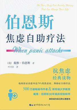 伯恩斯焦虑自助疗法 封面