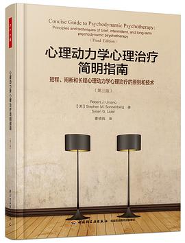 心理动力学心理治疗简明指南（第三版） 封面
