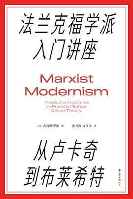 法兰克福学派入门讲座 封面
